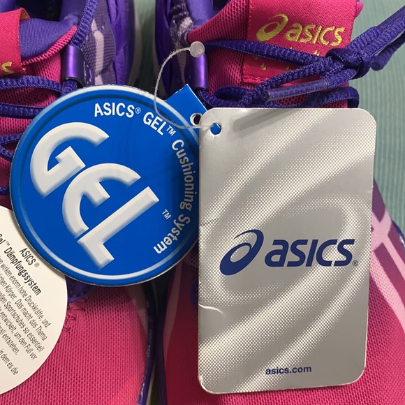 ASICS. Pink + Purple Women’s training shoes. NWT - Picture 2 of 6